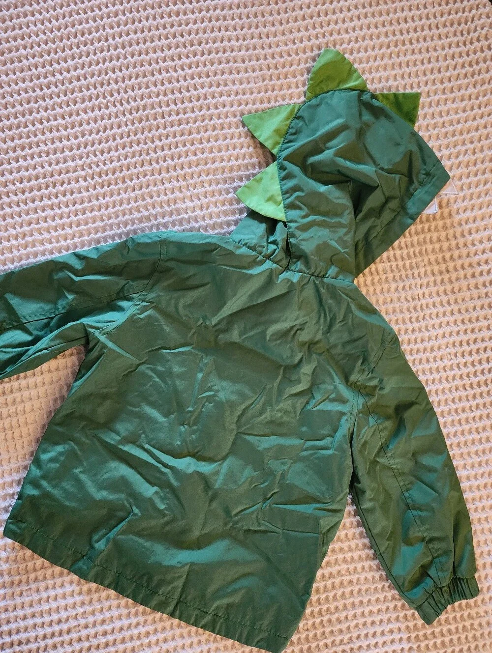 Carter's Green Dinosaur Hunter Hooded Raincoat